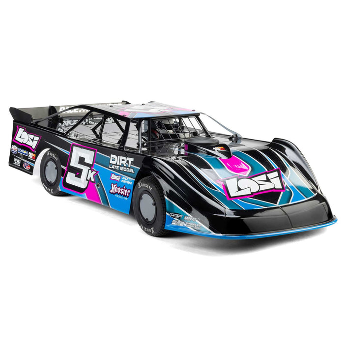 LOS-2167T1 Losi 1/10 22S Dirt Late Model 2WD RTR - Blue