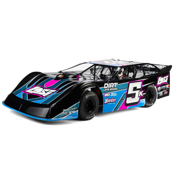 LOS-2167T1 Losi 1/10 22S Dirt Late Model 2WD RTR - Blue