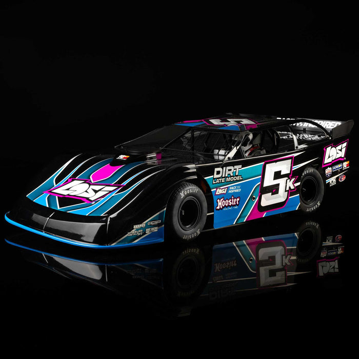 LOS-2167T1 Losi 1/10 22S Dirt Late Model 2WD RTR - Blue