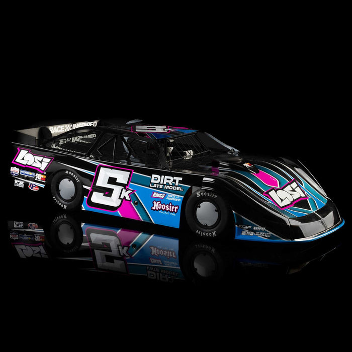 LOS-2167T1 Losi 1/10 22S Dirt Late Model 2WD RTR - Blue