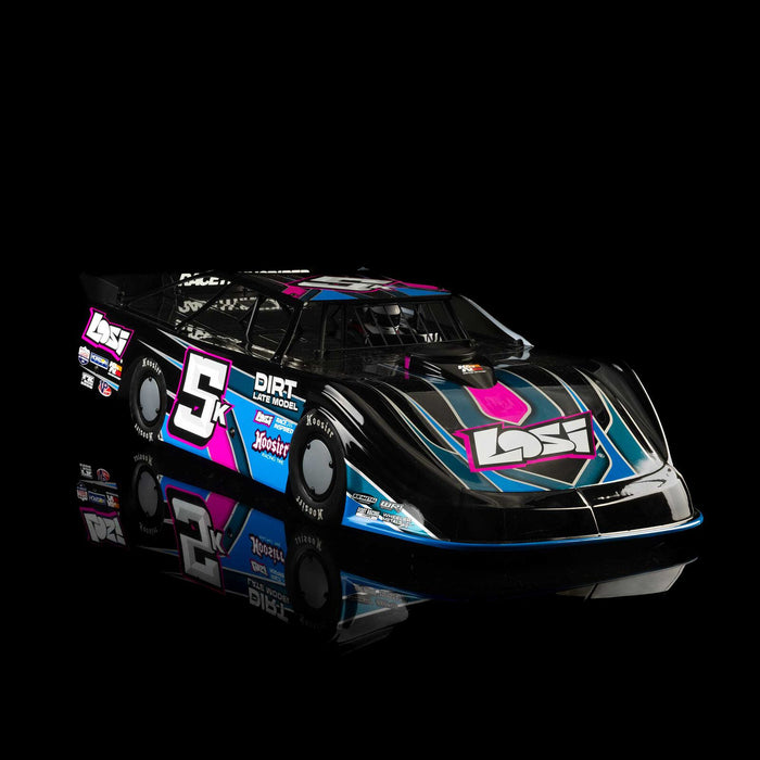 LOS-2167T1 Losi 1/10 22S Dirt Late Model 2WD RTR - Blue