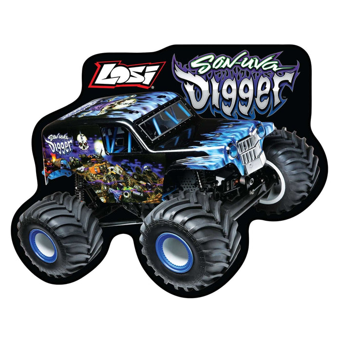 LOS-2274 Losi Son-uva Digger Sticker