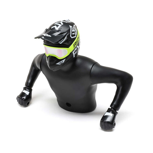 LOS-2284 Rider Figure Upper, FXR, Yellow: Promoto-SM