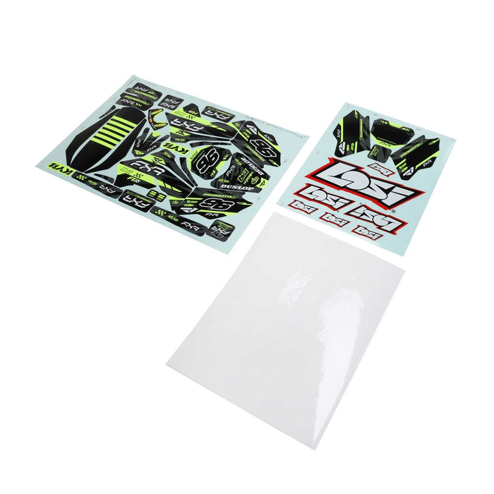 LOS-2286 Supermoto FXR Graphics Wrap Kit: Promoto-SM