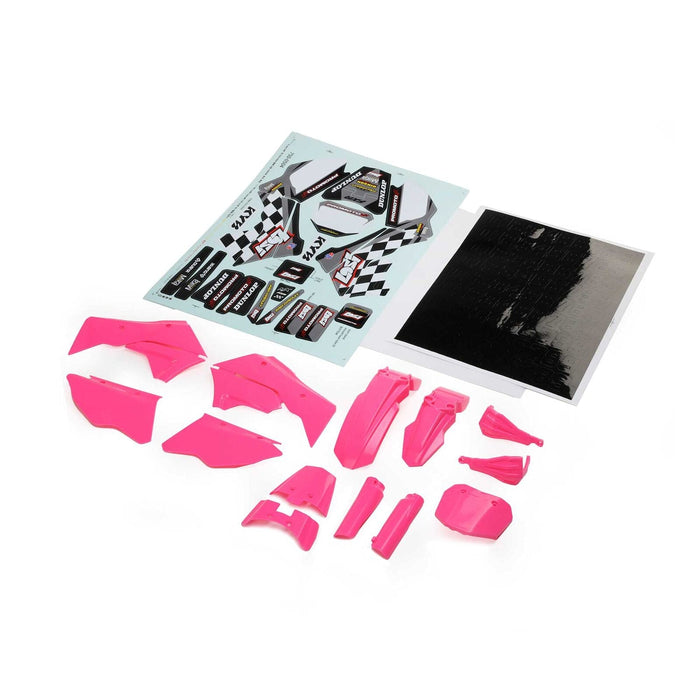 LOS-2302 Plastics with Wraps, Pink: PM-MX/SM