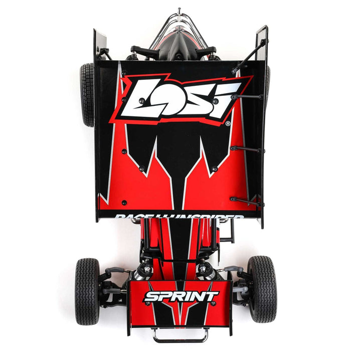 LOS-2359 1/10 22S Sprint 2WD Brushless RTR (Battery & Charger Included), Red **FOR EXTRA BATTERY ORDER #SPMX-1087