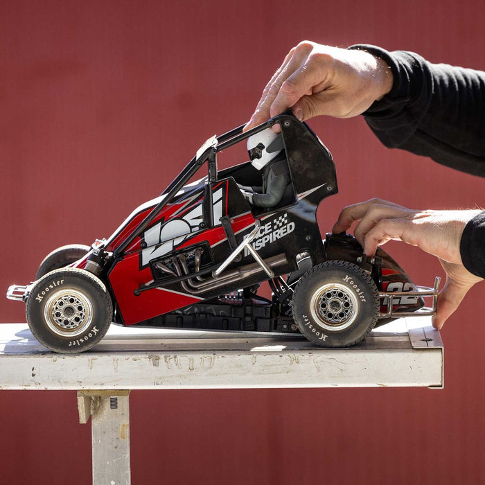LOS-2359 1/10 22S Sprint 2WD Brushless RTR (Battery & Charger Included), Red **FOR EXTRA BATTERY ORDER #SPMX-1087