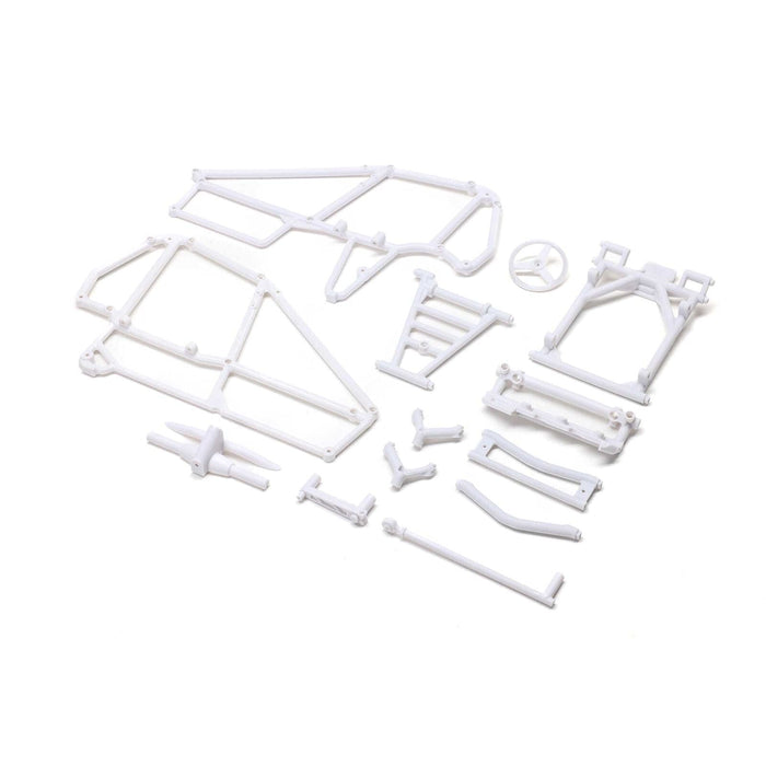 LOS-2409 Cage Set, White: 22S Sprint