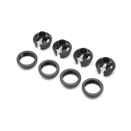 LOS-2411 Shock Spring Cup & Collar Set: 22S