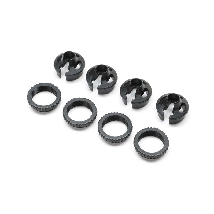 LOS-2411 Shock Spring Cup & Collar Set: 22S