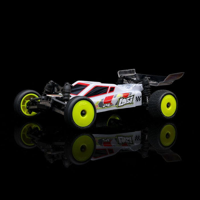 LOS00007T1	 1/24 Micro-B 2WD Buggy RTR, White(FOR A EXTRA BATTERY PLEASE ORDER SPMX-1090)