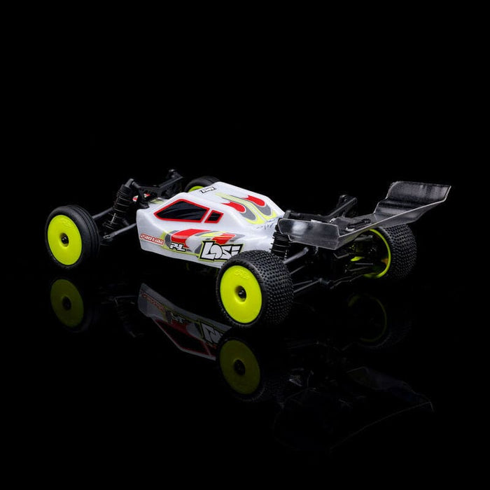 LOS00007T1	 1/24 Micro-B 2WD Buggy RTR, White(FOR A EXTRA BATTERY PLEASE ORDER SPMX-1090)