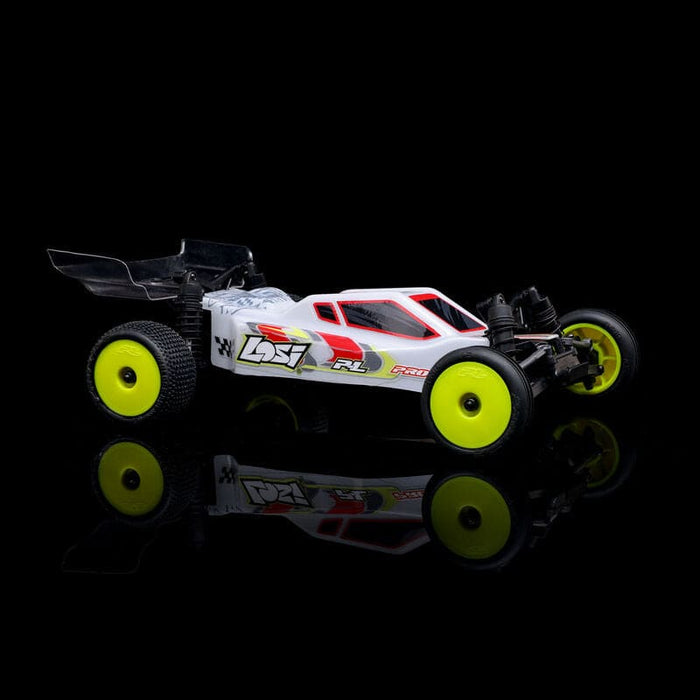 LOS00007T1	 1/24 Micro-B 2WD Buggy RTR, White(FOR A EXTRA BATTERY PLEASE ORDER SPMX-1090)