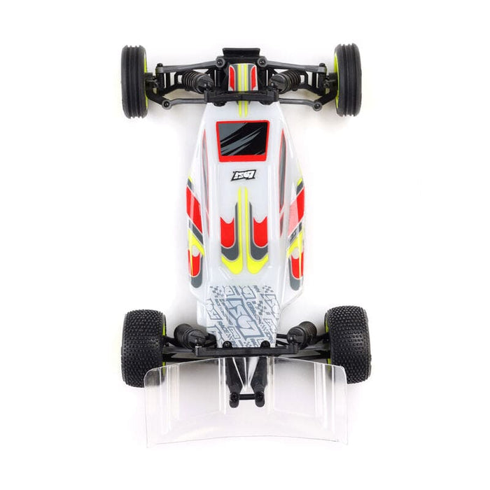 LOS00007T1	 1/24 Micro-B 2WD Buggy RTR, White(FOR A EXTRA BATTERY PLEASE ORDER SPMX-1090)