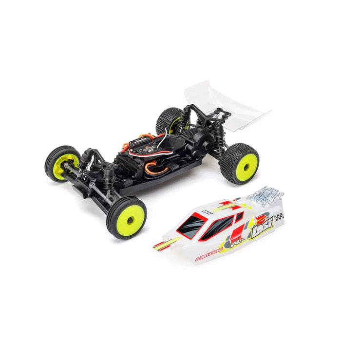 LOS00007T1	 1/24 Micro-B 2WD Buggy RTR, White(FOR A EXTRA BATTERY PLEASE ORDER SPMX-1090)