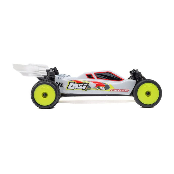 LOS00007T1	 1/24 Micro-B 2WD Buggy RTR, White(FOR A EXTRA BATTERY PLEASE ORDER SPMX-1090)