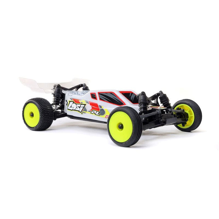LOS00007T1	 1/24 Micro-B 2WD Buggy RTR, White(FOR A EXTRA BATTERY PLEASE ORDER SPMX-1090)