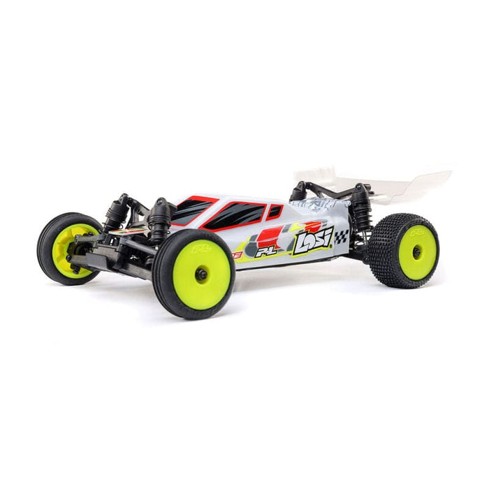 LOS00007T1	 1/24 Micro-B 2WD Buggy RTR, White(FOR A EXTRA BATTERY PLEASE ORDER SPMX-1090)