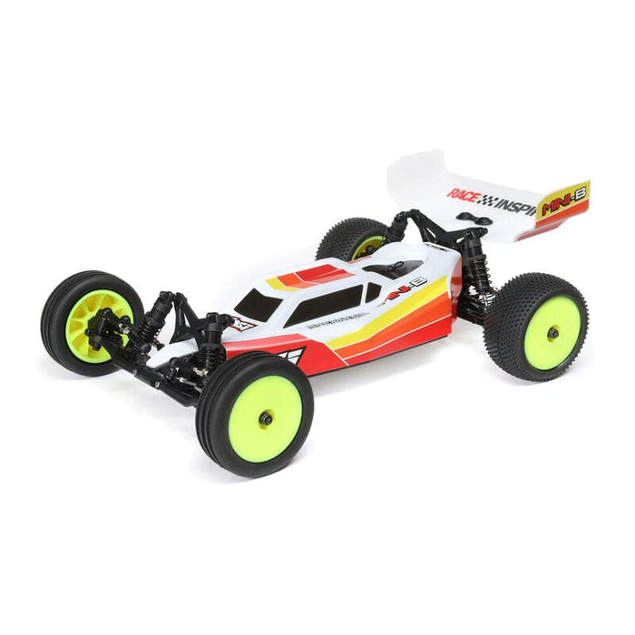 LOS01024T1 1/16 Mini-B 2WD Buggy Brushless RTR, Red (FOR Extra battery ORDER #SPMX812SH2)