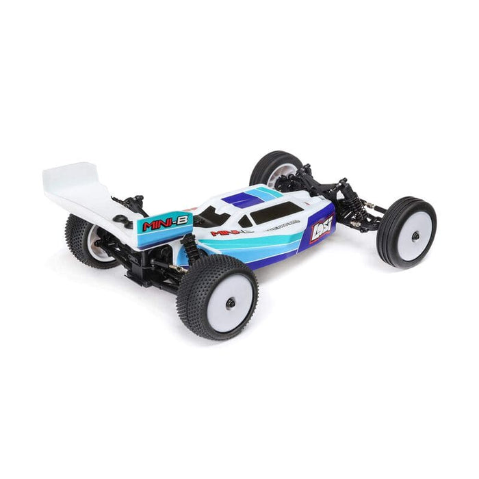 LOS01024T2 1/16 Mini-B 2WD Buggy Brushless RTR, Blue (FOR Extra battery ORDER #SPMX812SH2)