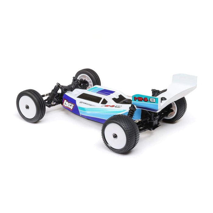 LOS01024T2 1/16 Mini-B 2WD Buggy Brushless RTR, Blue (FOR Extra battery ORDER #SPMX812SH2)