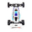 LOS01024T2 1/16 Mini-B 2WD Buggy Brushless RTR, Blue (FOR Extra battery ORDER #SPMX812SH2)