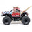 LOS01026T4 1/18 Mini LMT Zombie 2S 4X4 RTR Brushed Monster Truck (Battery & Charger Included), Red