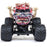 LOS01026T4 1/18 Mini LMT Zombie 2S 4X4 RTR Brushed Monster Truck (Battery & Charger Included), Red