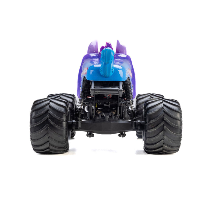 LOS01026T5 Losi 1/18 Mini LMT Sparkle Smash Brushed Monster Truck 4X4 RTR (FOR Extra battery ORDER #SPMX812SH2)