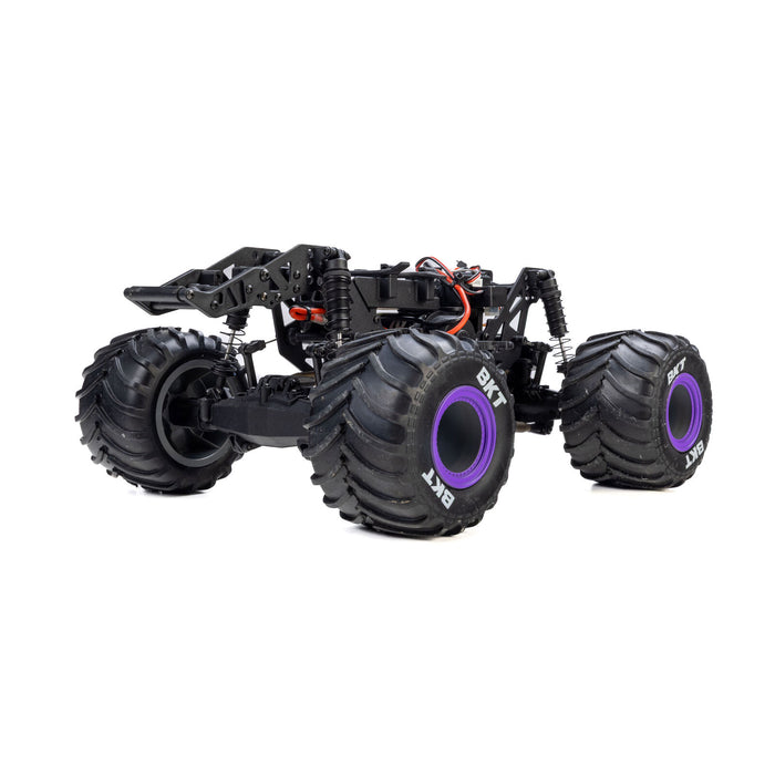LOS01026T5 Losi 1/18 Mini LMT Sparkle Smash Brushed Monster Truck 4X4 RTR (FOR Extra battery ORDER #SPMX812SH2)