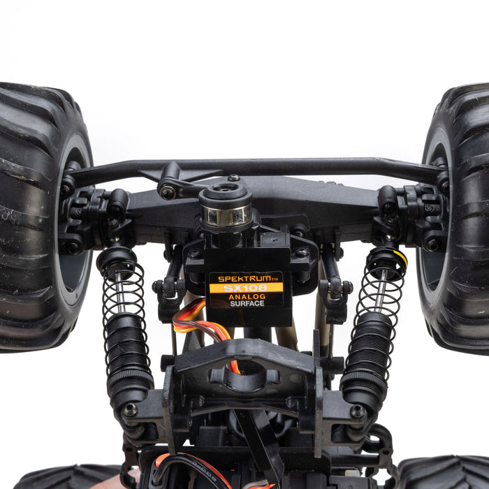 LOS01026T5 Losi 1/18 Mini LMT Sparkle Smash Brushed Monster Truck 4X4 RTR (FOR Extra battery ORDER #SPMX812SH2)