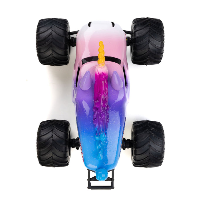LOS01026T5 Losi 1/18 Mini LMT Sparkle Smash Brushed Monster Truck 4X4 RTR (FOR Extra battery ORDER #SPMX812SH2)