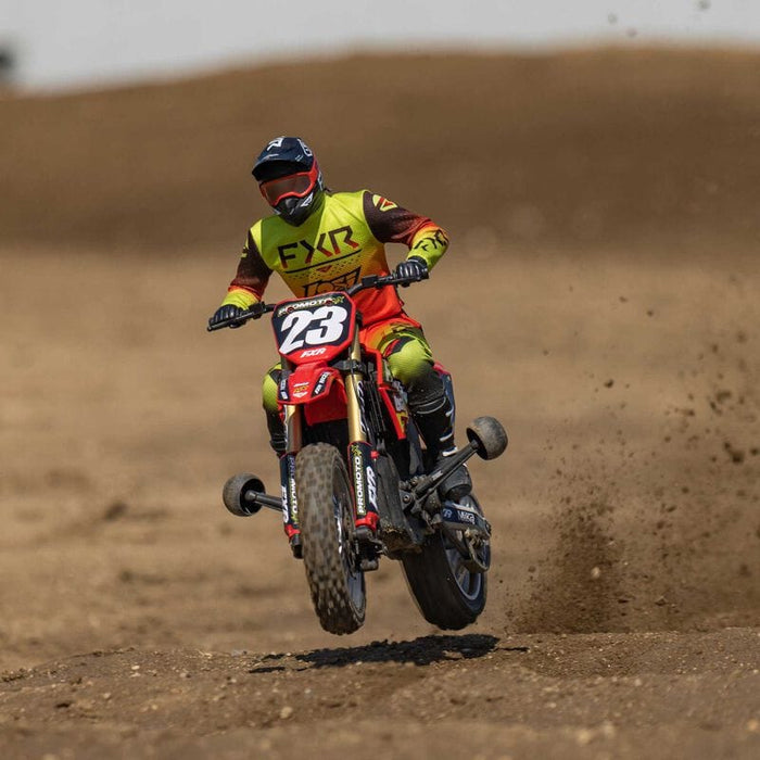 LOS06000T1 1/4 Promoto-MX Motorcycle RTR, FXR YOU will need this part #SPMX-1032    to run this