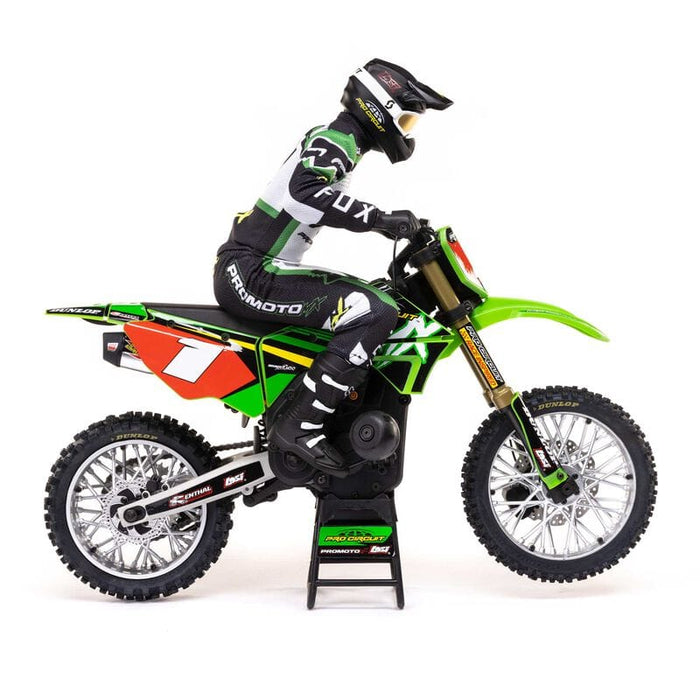 Promoto LOS06002 1/4 Promoto-MX Motorcycle RTR with Battery and Charger, Pro C