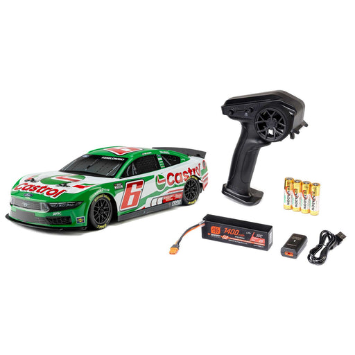 LOS1122606 Losi 1/12 NASCAR Brad Keselowski #6 Castrol Ford Mustang RTR