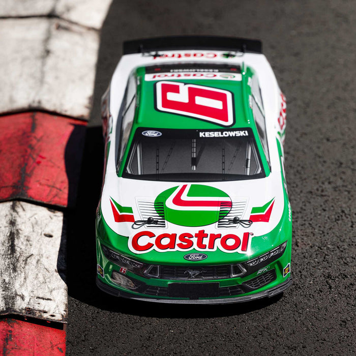 LOS1122606 Losi 1/12 NASCAR Brad Keselowski #6 Castrol Ford Mustang RTR