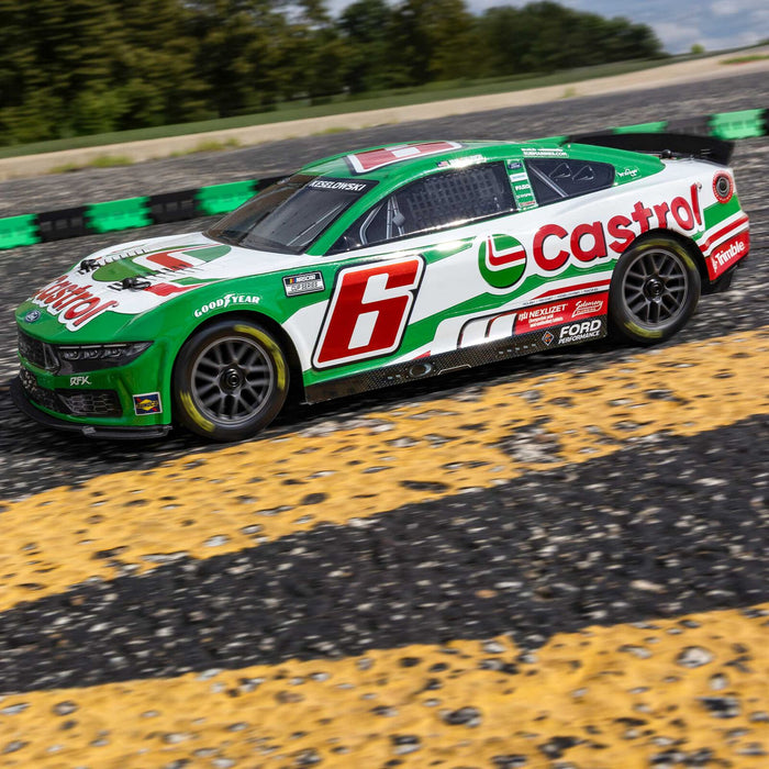 LOS1122606 Losi 1/12 NASCAR Brad Keselowski #6 Castrol Ford Mustang RTR