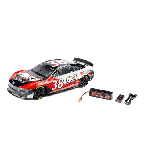 LOS1122638 Losi 1/12 NASCAR Zane Smith #38 2026 Ford Mustang 2S AWD RTR (FOR A EXTRA BATTERY PLEASE ORDER SPMX142S30H2)