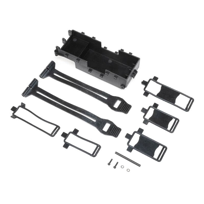 LOS241065 Low CG Battery Tray & Straps: LMT Mega