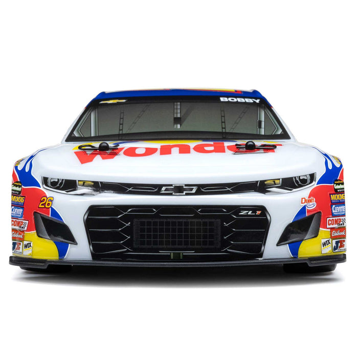 LOSF1122626 Losi 1/12 NASCAR Ricky Bobby #26 Wonder Bread Chevrolet ZL1 RTR (FOR A EXTRA BATTERY PLEASE ORDER SPMX142S30H2)