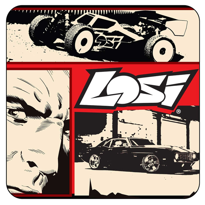 LOSSTK5 Race Comic Sticker