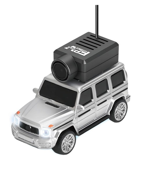 MINI-GIZMO FPV-SILVER 1:64 720P FPV car with remote, carry bag, package MINI-GIZMO FPV