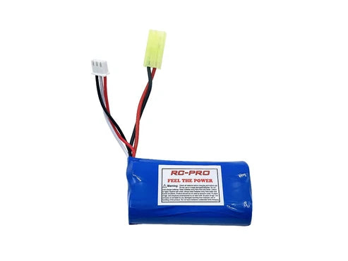 RCP-P12003 STRIKER 7.4V 1200 Battery - Tamiya plug P12003