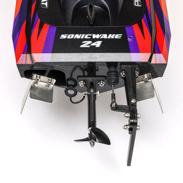 PRB-1992T1 Sonicwake 24" Self-Righting Brushless Deep-V RTR, Red