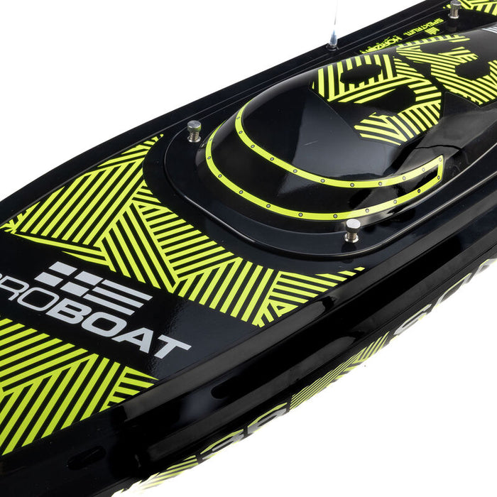 PRB-2171T1 Pro Boat Sonicwake 36" V3, Self-Righting V-Hull RTR - Black