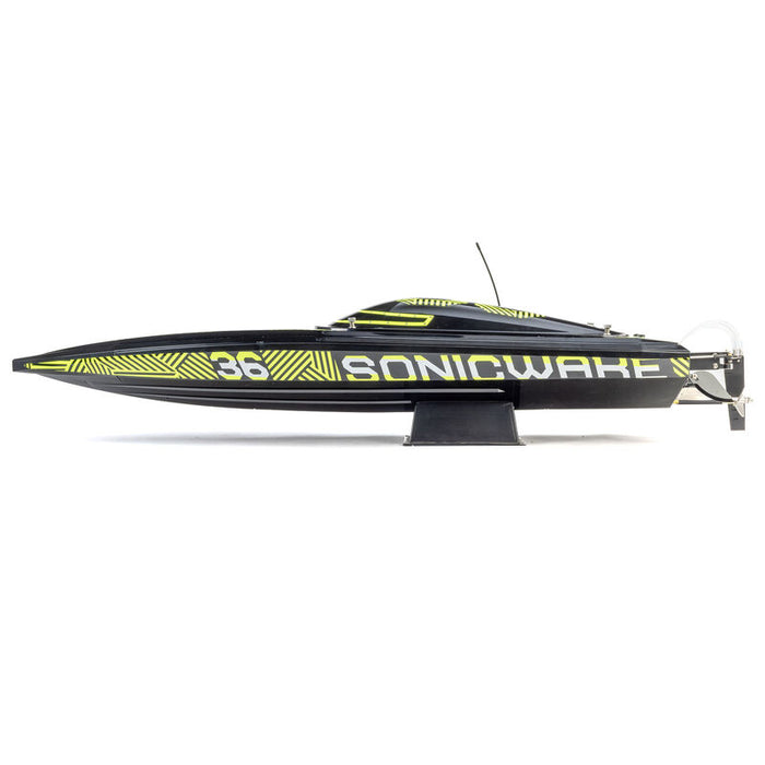 PRB-2171T1 Pro Boat Sonicwake 36" V3, Self-Righting V-Hull RTR - Black
