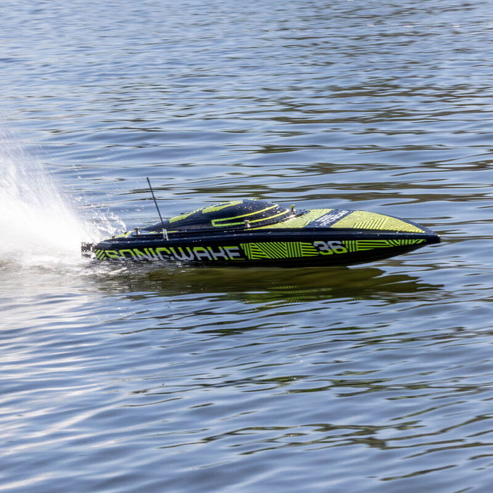 PRB-2171T1 Pro Boat Sonicwake 36" V3, Self-Righting V-Hull RTR - Black
