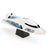 PRB08031V2T2 Jet Jam V2 12" Self-Righting Pool Racer Brushed RTR, White (For Extra battery order part number DYNB0110)*