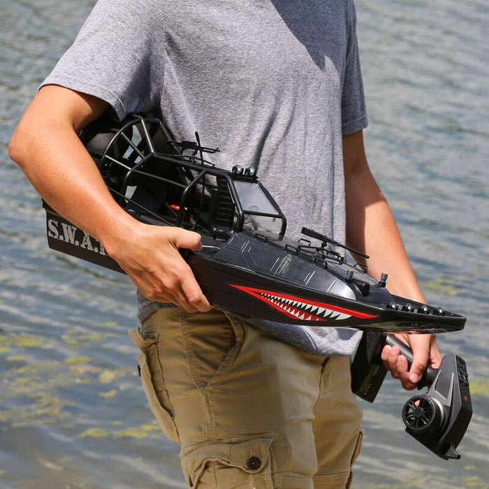 PRB08034  Aerotrooper 25-inch Brushless Air Boat: RTR.  YOU will need this part #SPMX50003S50H3 AND SPMXC2050  to run this Boat ***IF YOU ORDER THIS PRODUCT  ON THIS SALE, IT IS FINAL SALE***