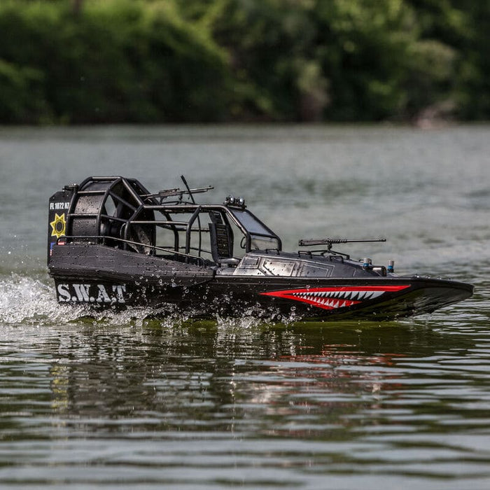PRB08034  Aerotrooper 25-inch Brushless Air Boat: RTR.  YOU will need this part #SPMX50003S50H3 AND SPMXC2050  to run this Boat ***IF YOU ORDER THIS PRODUCT  ON THIS SALE, IT IS FINAL SALE***